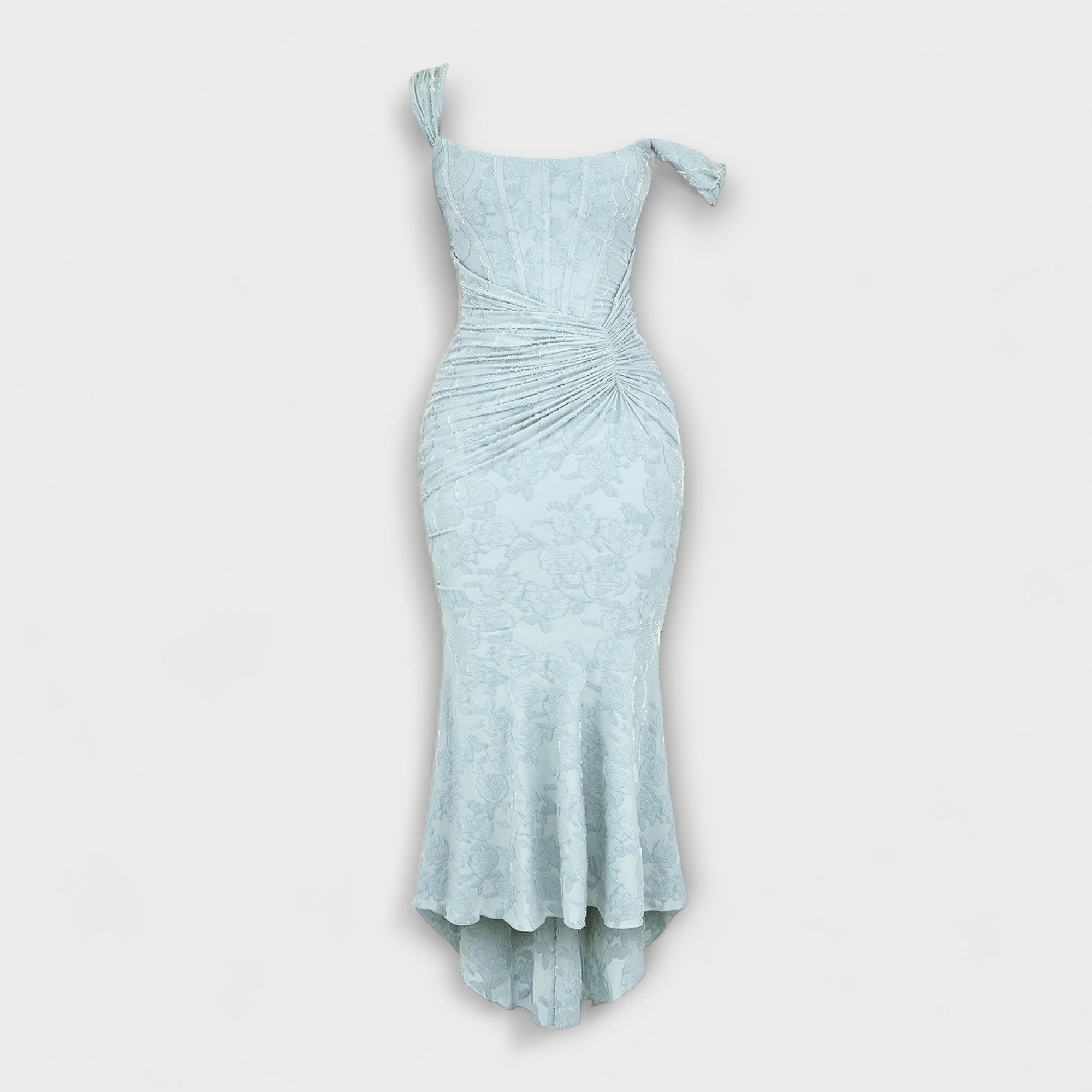 Renske - Lange jurk met een elegante en verfijnde corsage