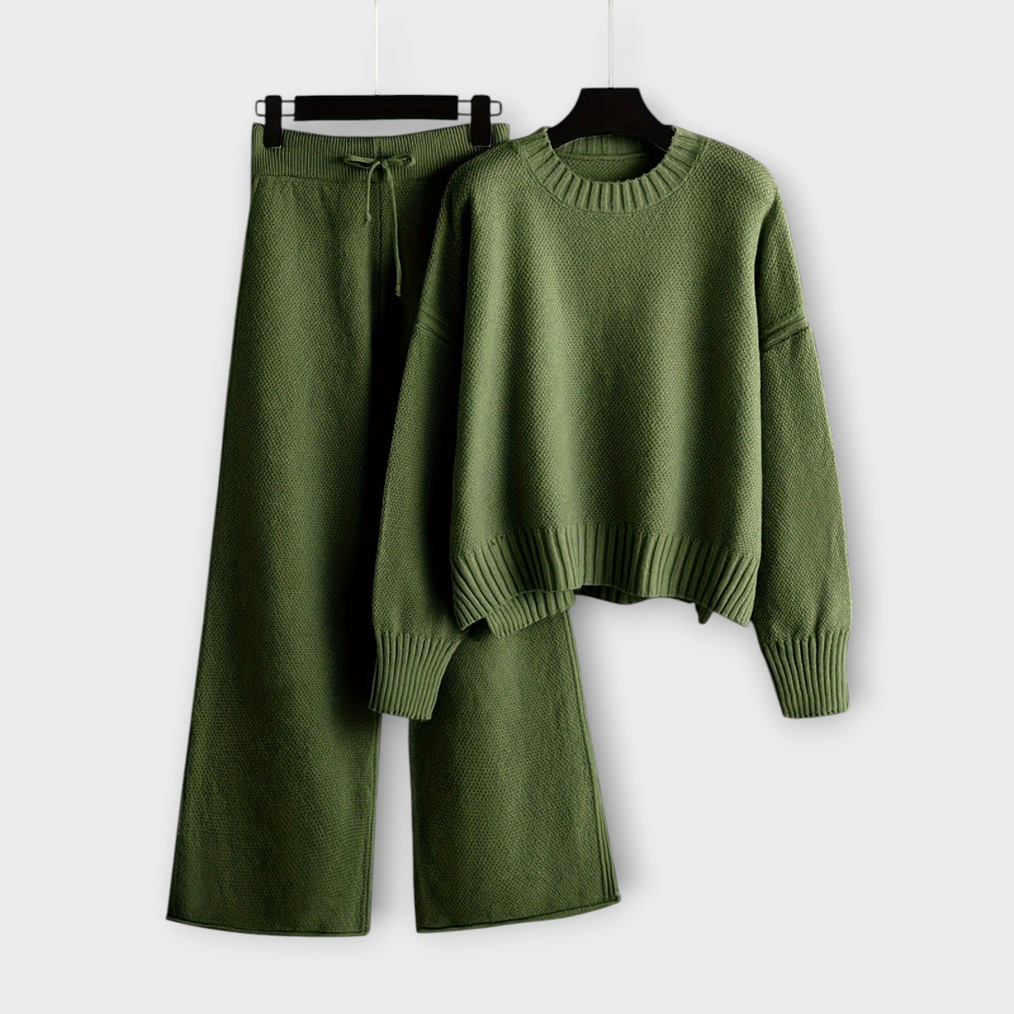 Sienna Cozy Gebreide Twee-Piece Set