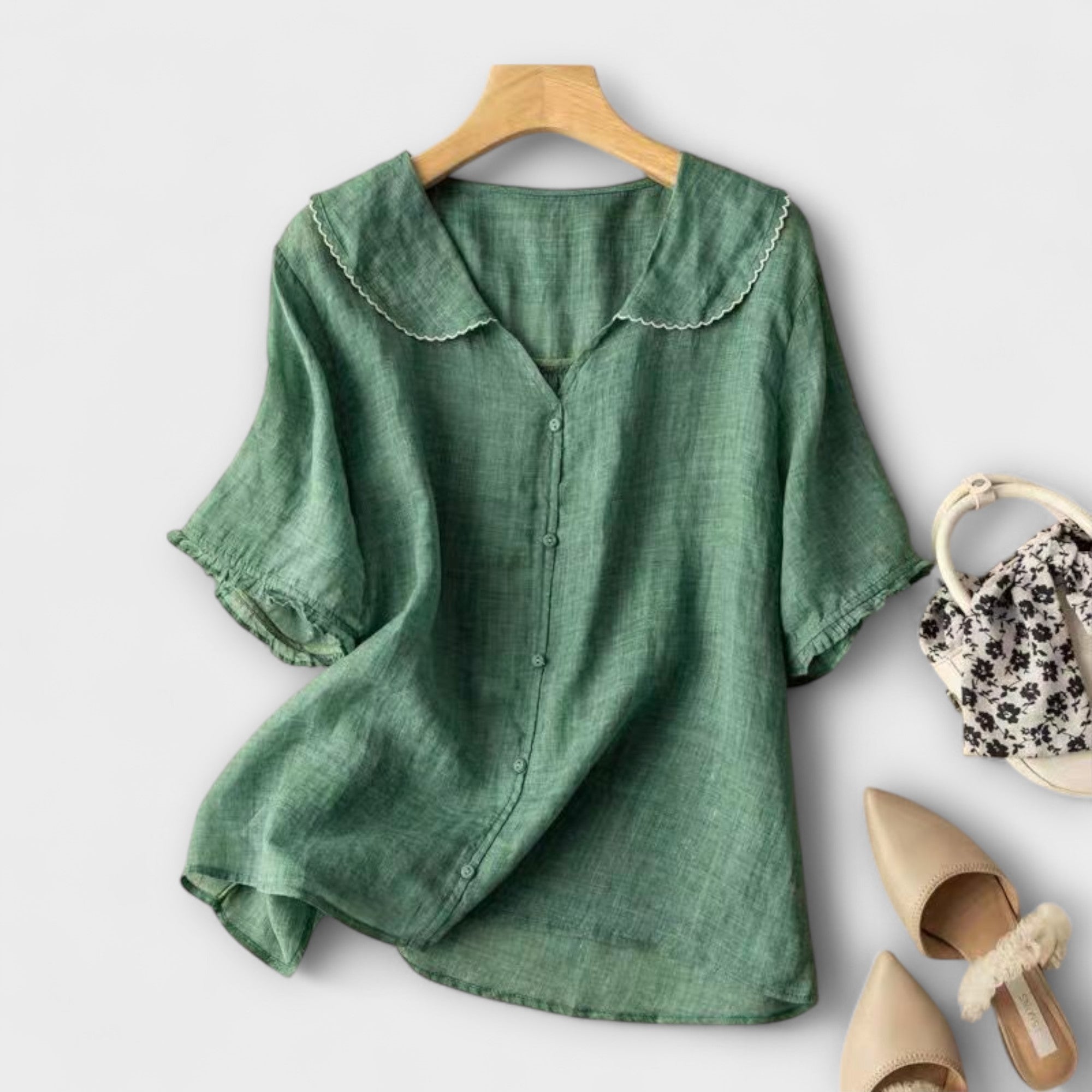 Brenda - Linnen Blouse