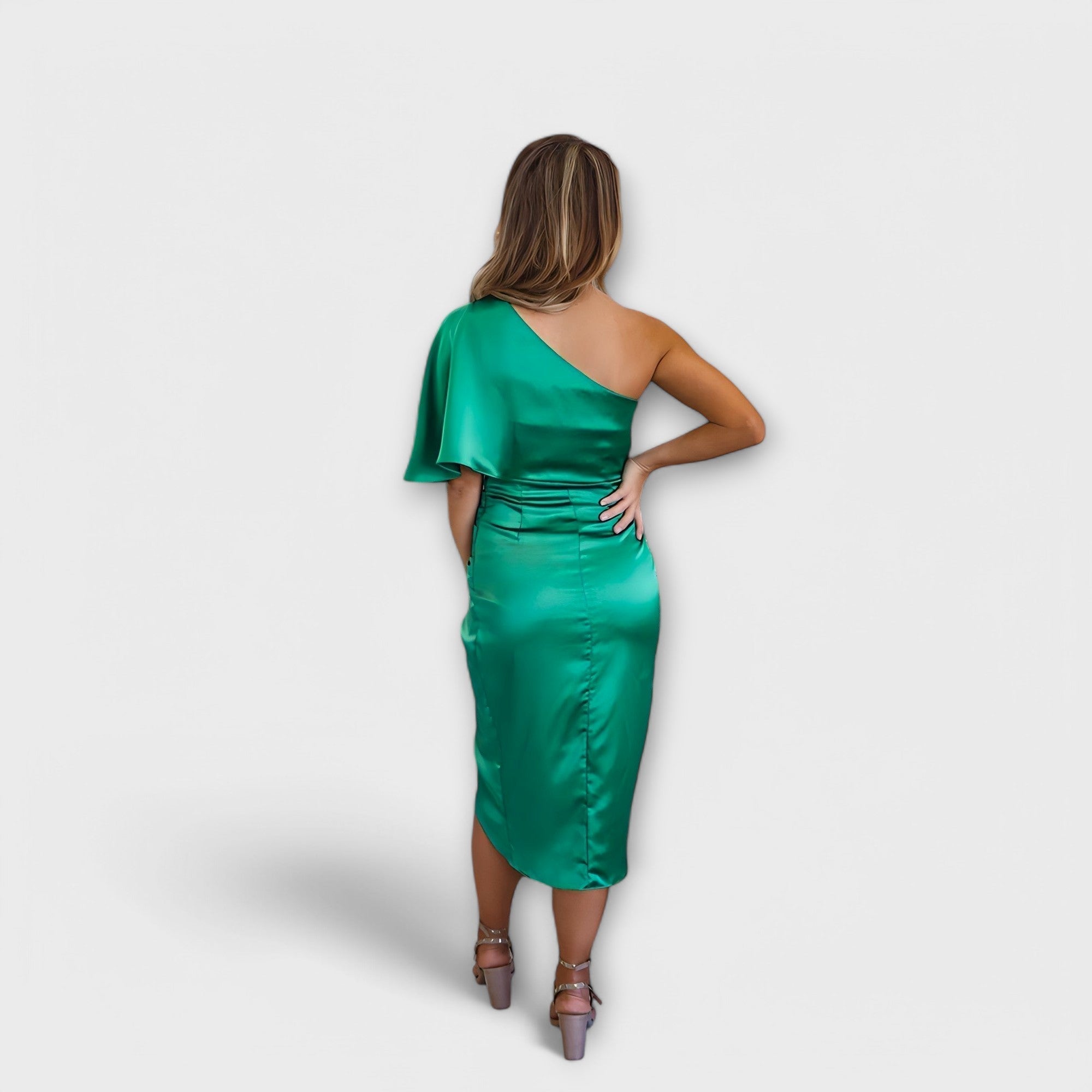 Élise - Luxe Zijde Avondjurk