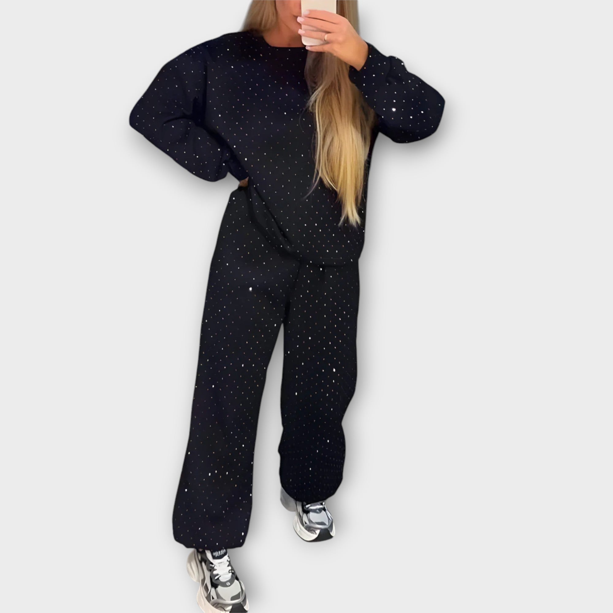 Bahar Elegante Diamanten Jogger Set