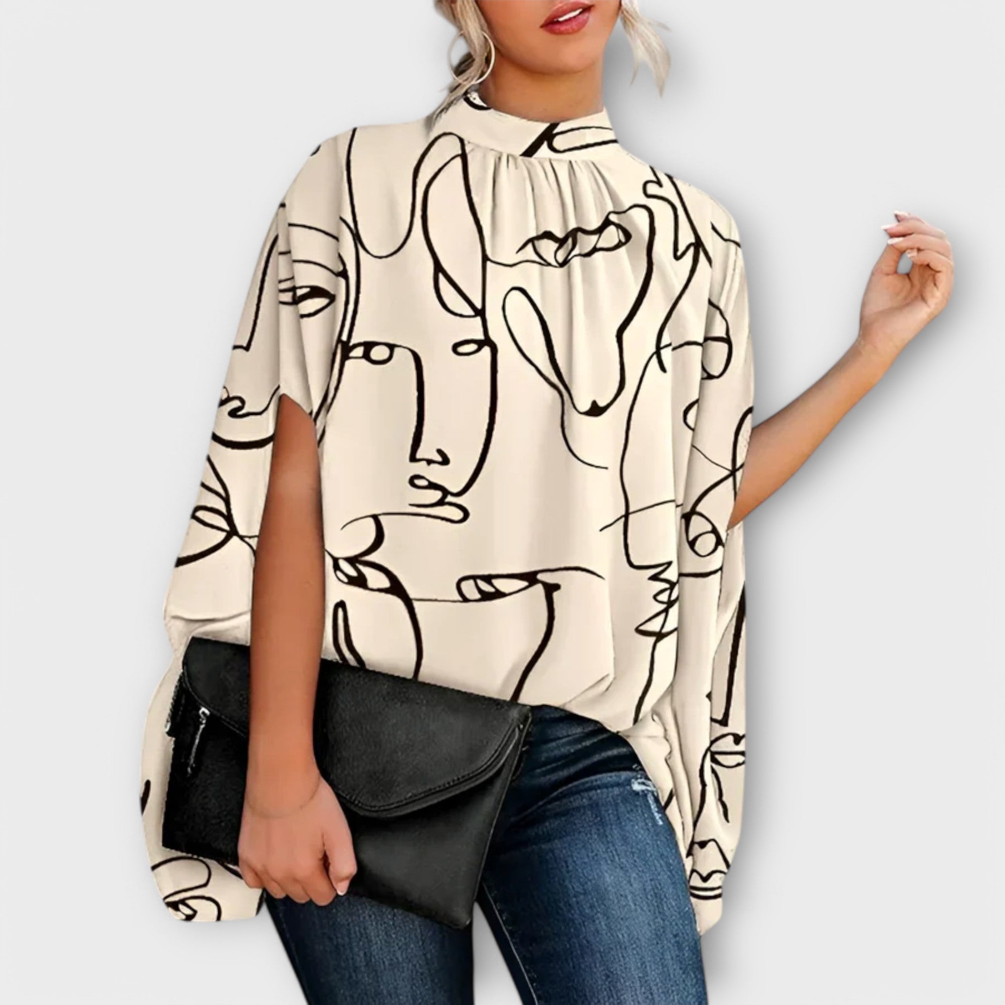 Jacqueline - Veelzijdige Avondblouse