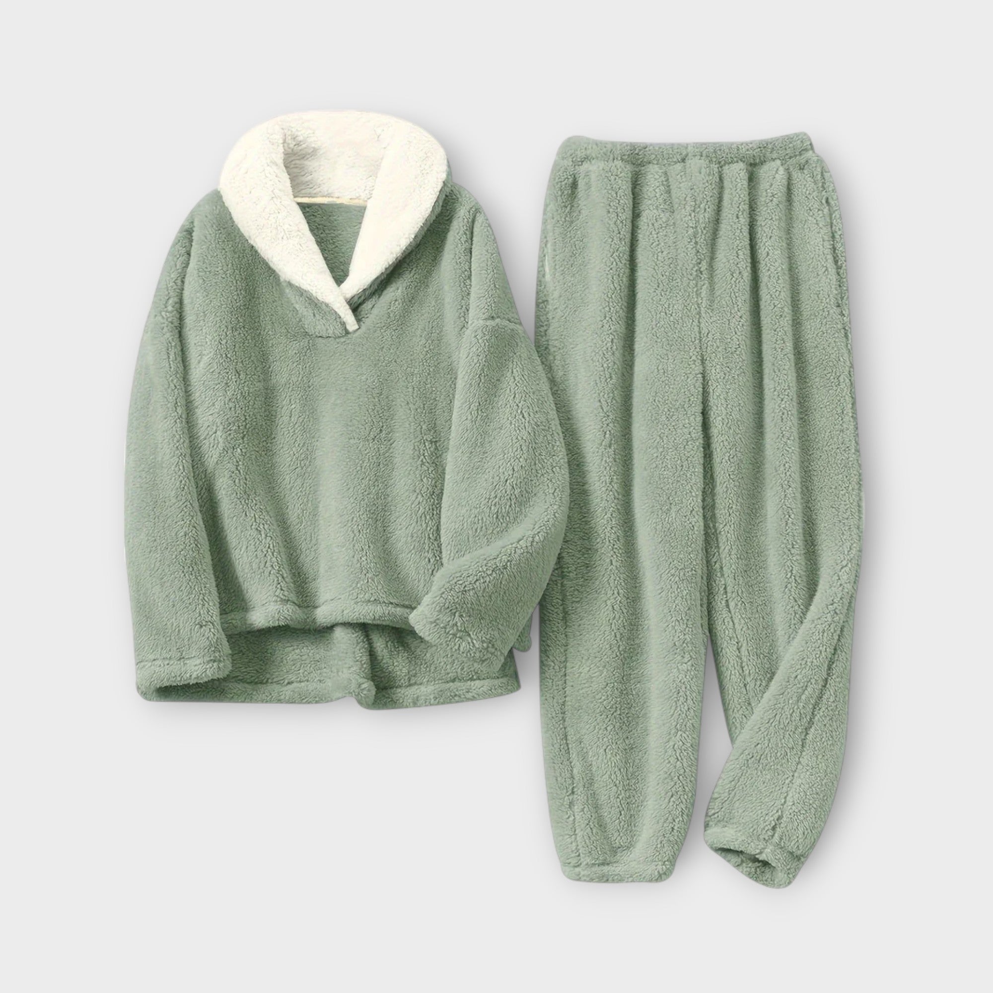 Mia Flanel Loungewear Set