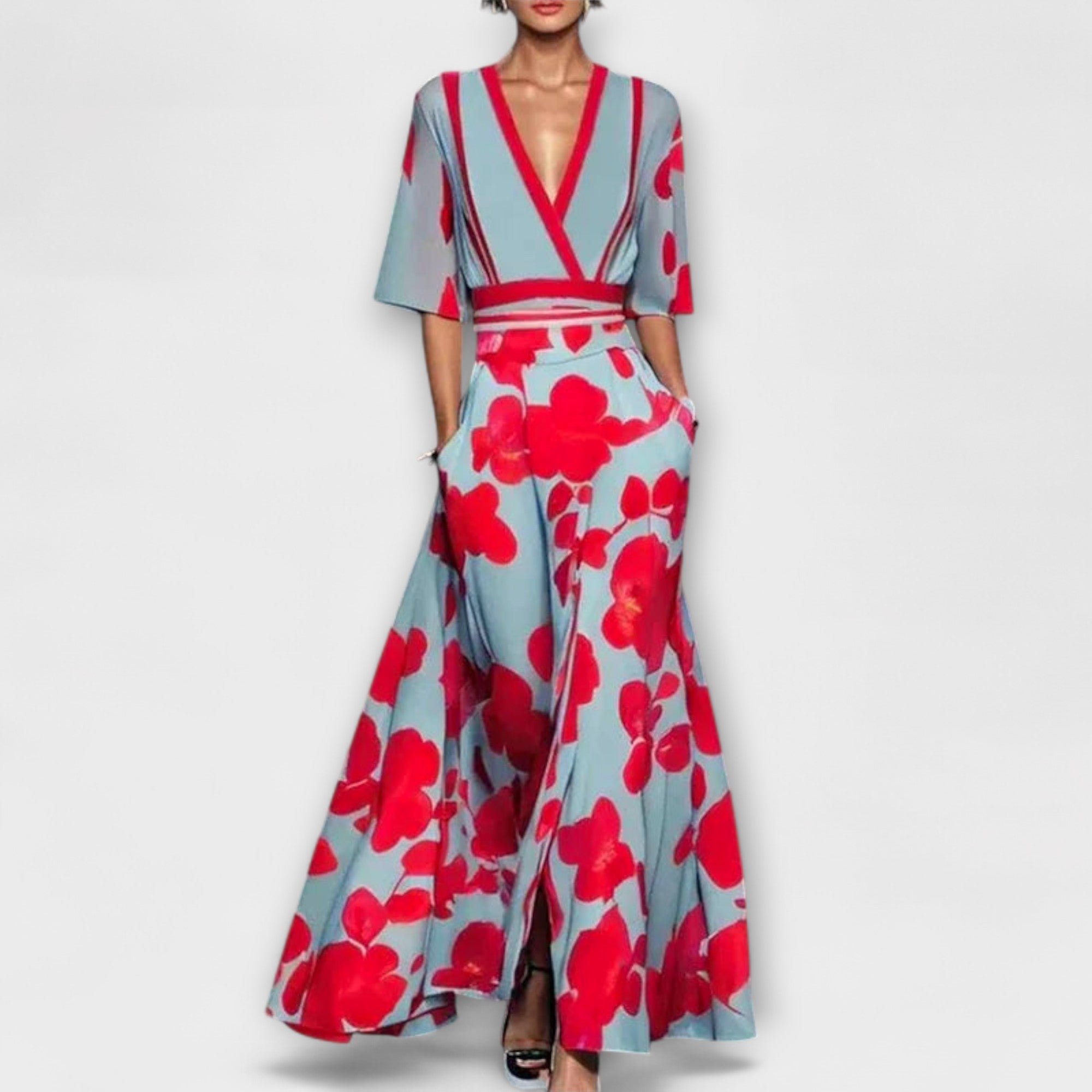 Alma - Elegante Jurk met Mouwen