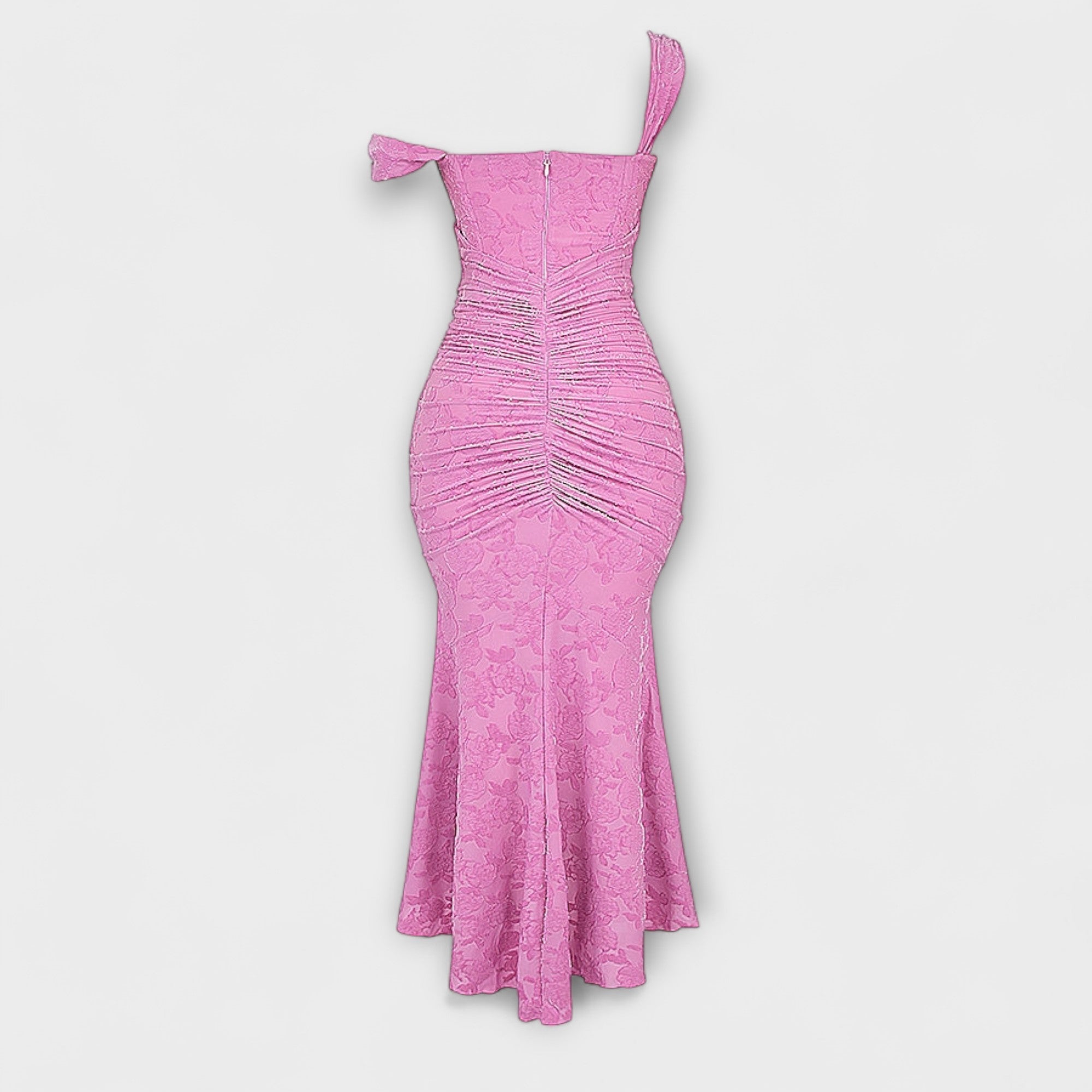 Renske - Lange jurk met een elegante en verfijnde corsage