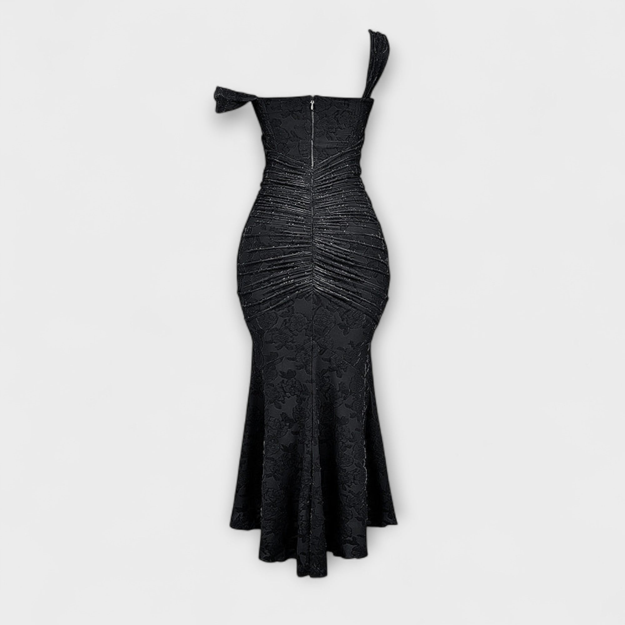 Renske - Lange jurk met een elegante en verfijnde corsage