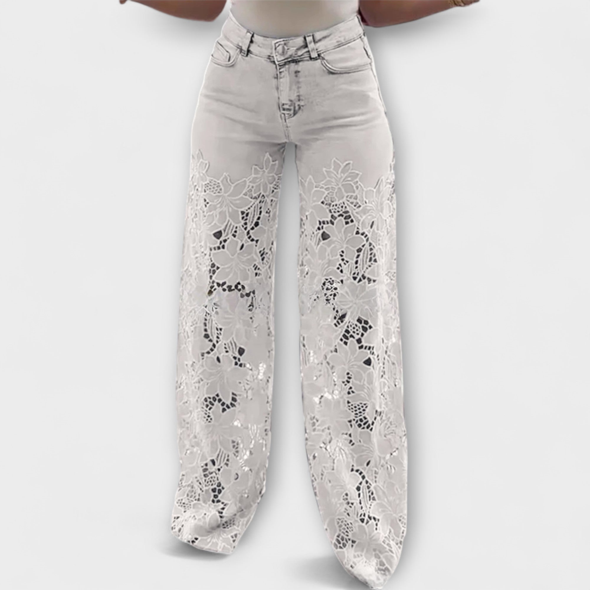 Trendy Kant Patchwork Jeans
