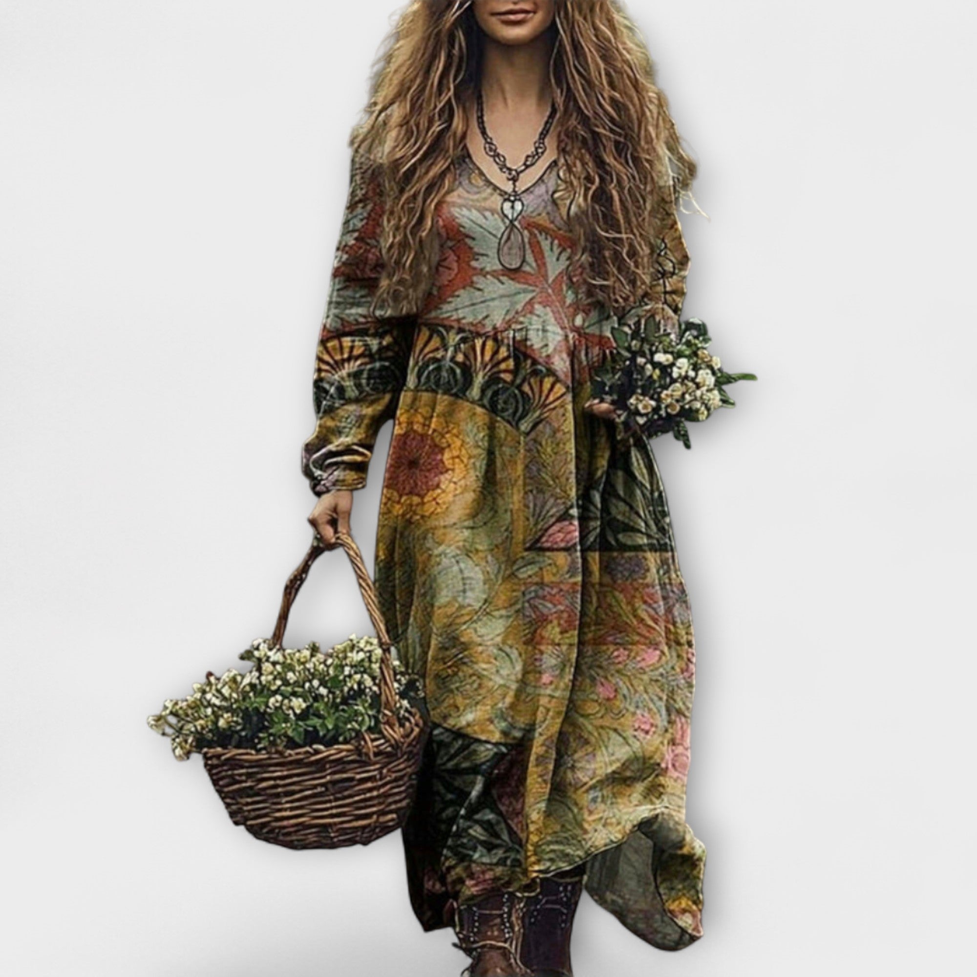 Juri - Lange mouwen jurk