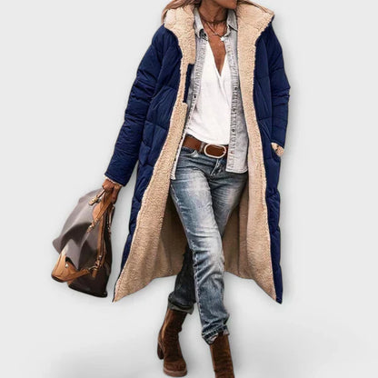 Kora - Gezellige Bontgevoerde Jas