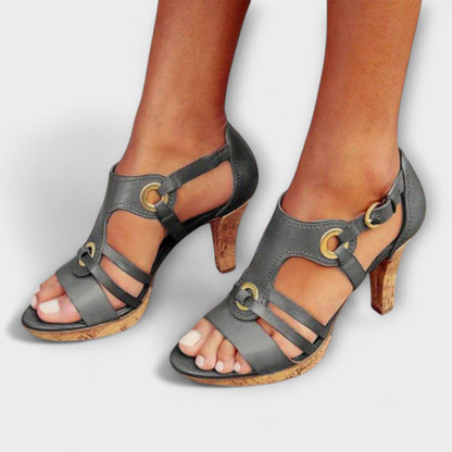 Melina - Comfortabele Hakken met Stabiliteit Comfort