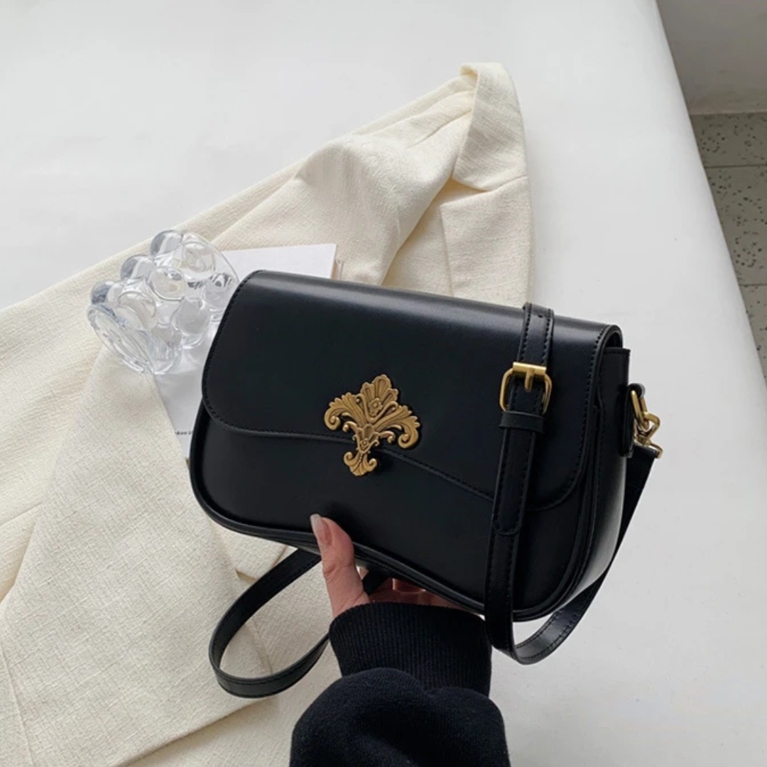 Kleine Schoudertas - Saffier Elegantie