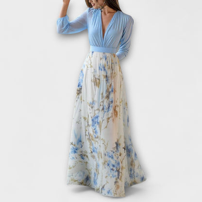 Harper - Bloemen Maxi Jurk