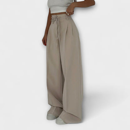 Jill - Casual Broek met Veters