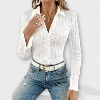 Natalie - Lange Mouwen Blouse