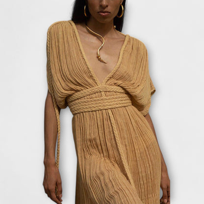 Griekse stijl kimono maxi jurk