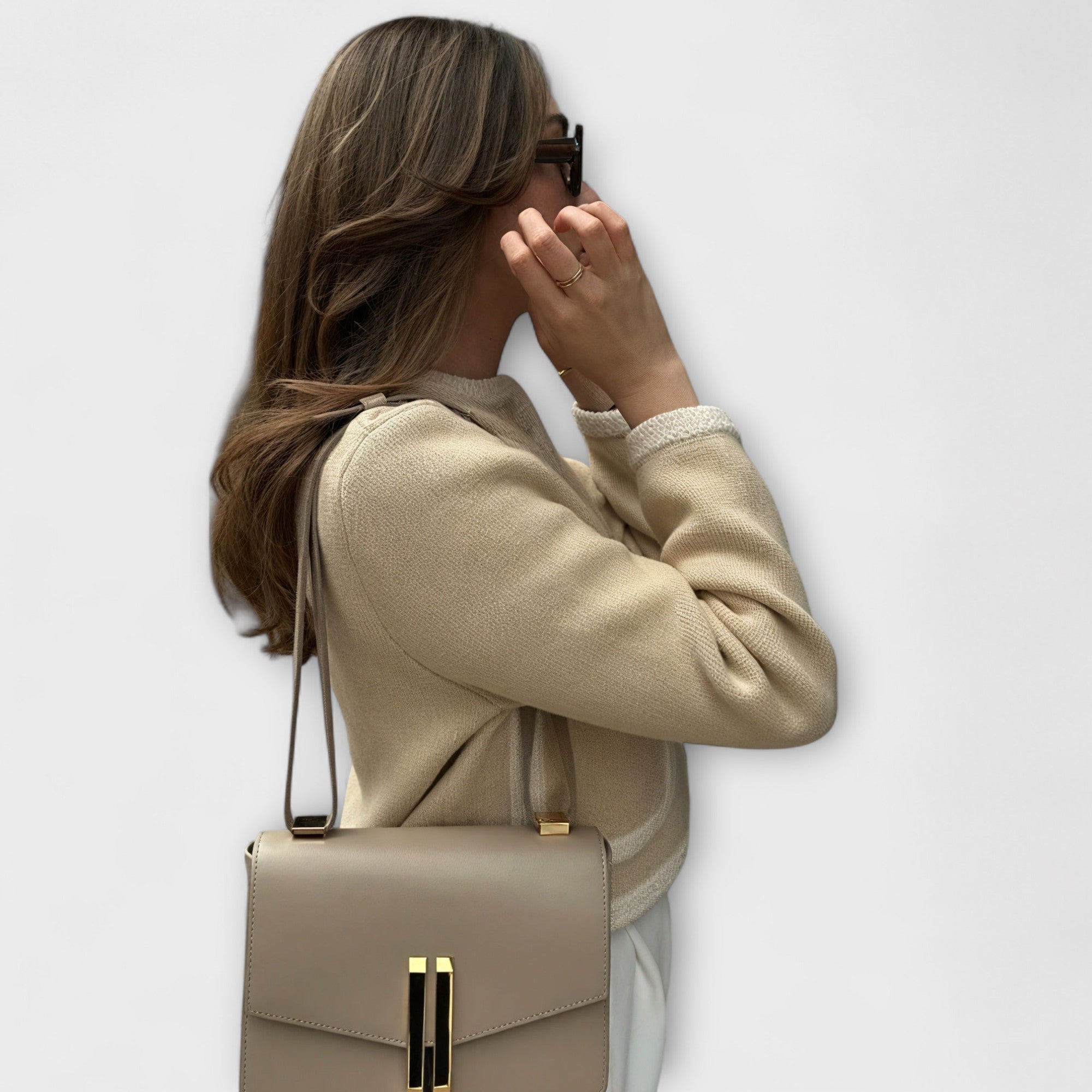 Klassieke Cardigan met Decoratieve Zakjes