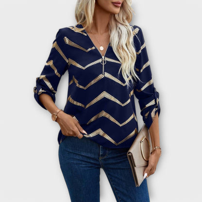 Emma - Tijdloze Elegante Blouse