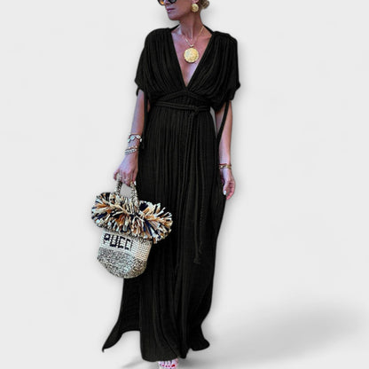 Griekse stijl kimono maxi jurk