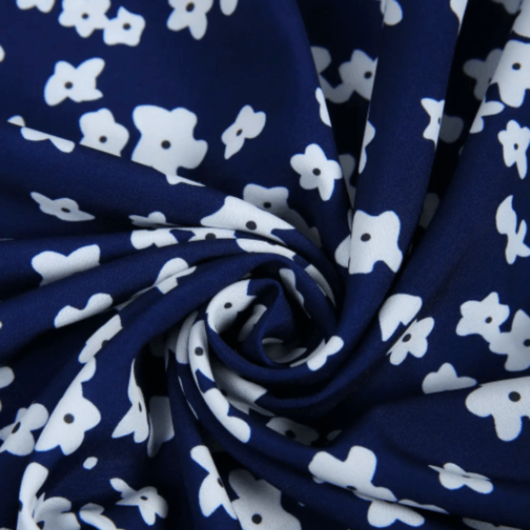 Paula - Elegante bloemenjurk van premium materiaal