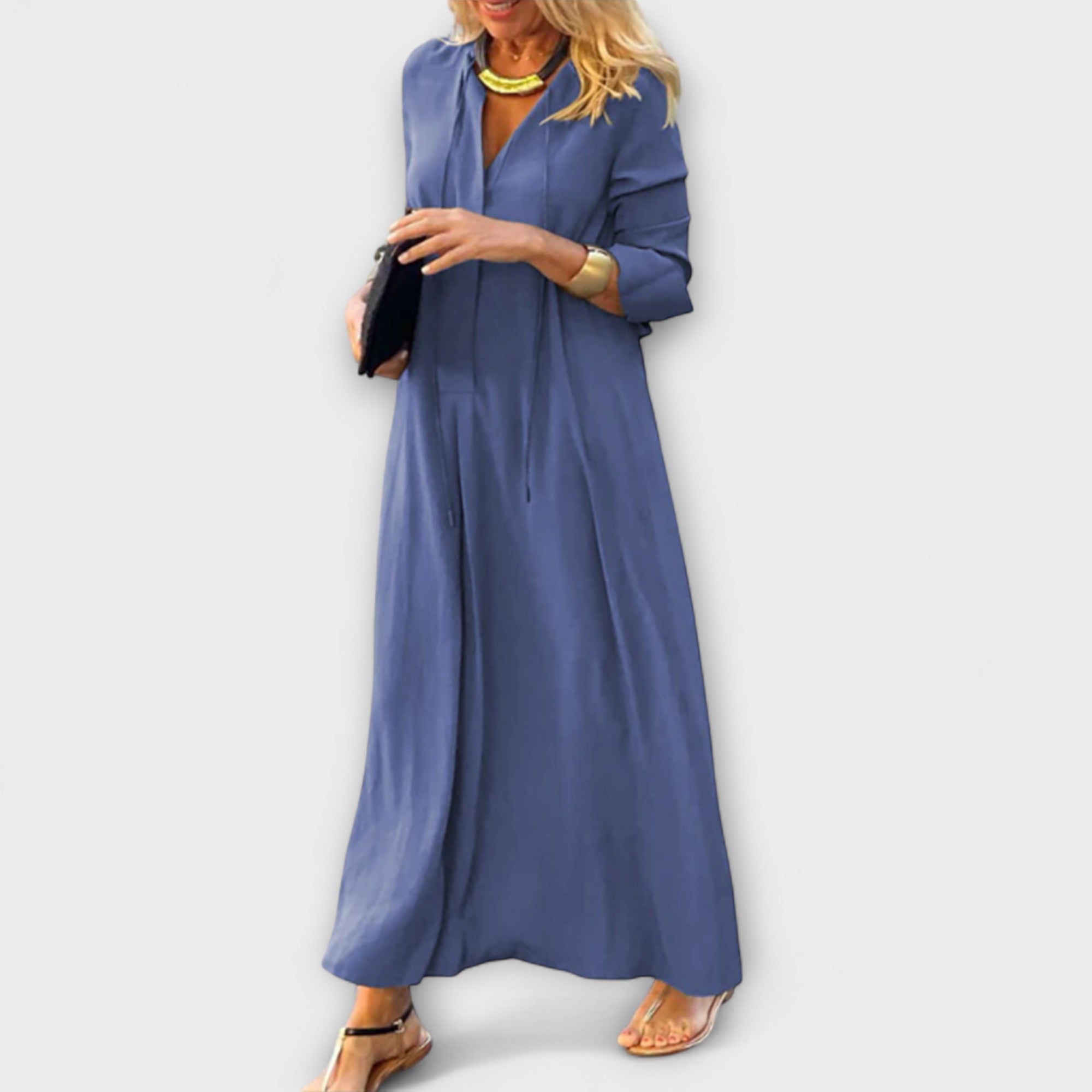 Hannalore - Comfortabele Maxi Jurk