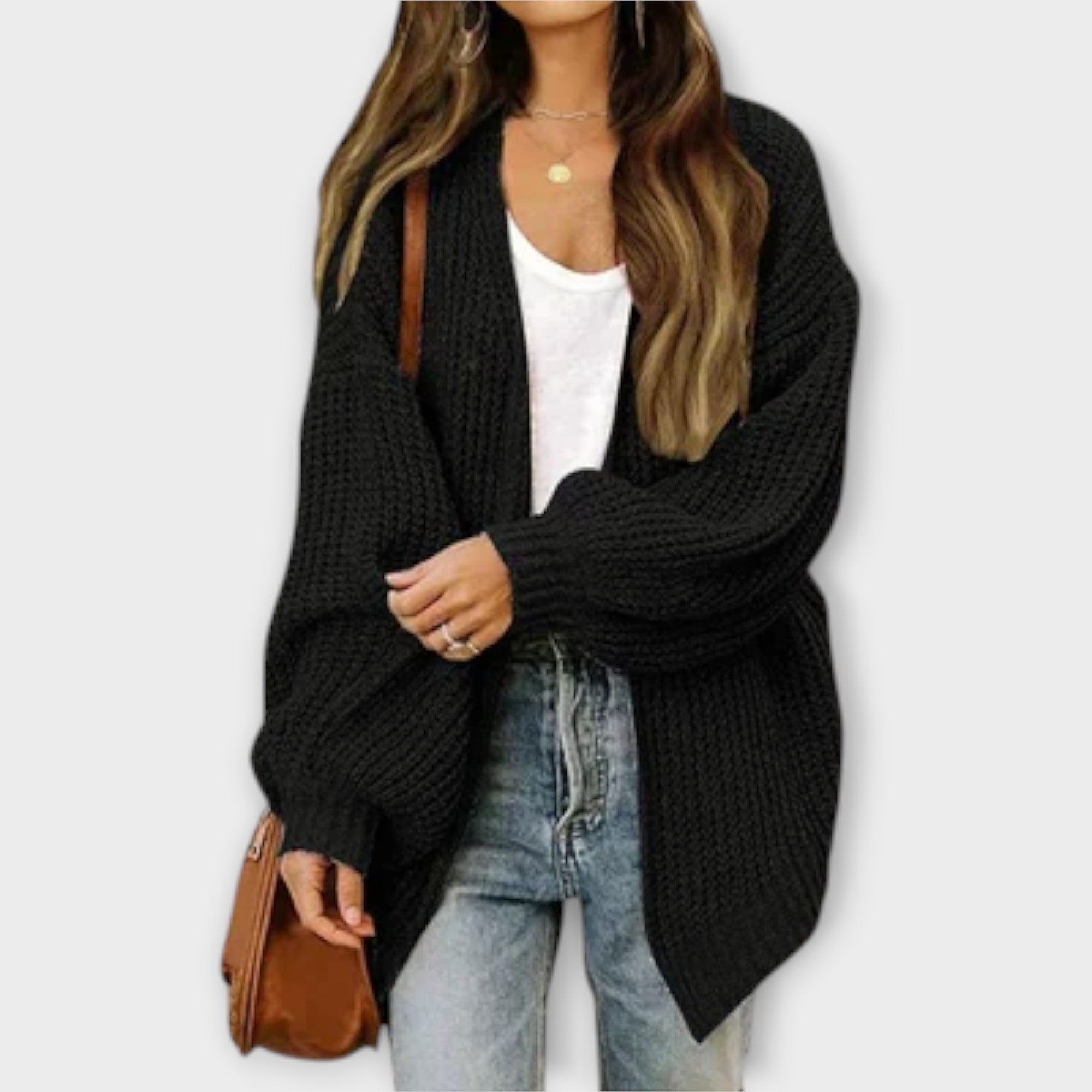 Leppa - Casual Gebreide Cardigan