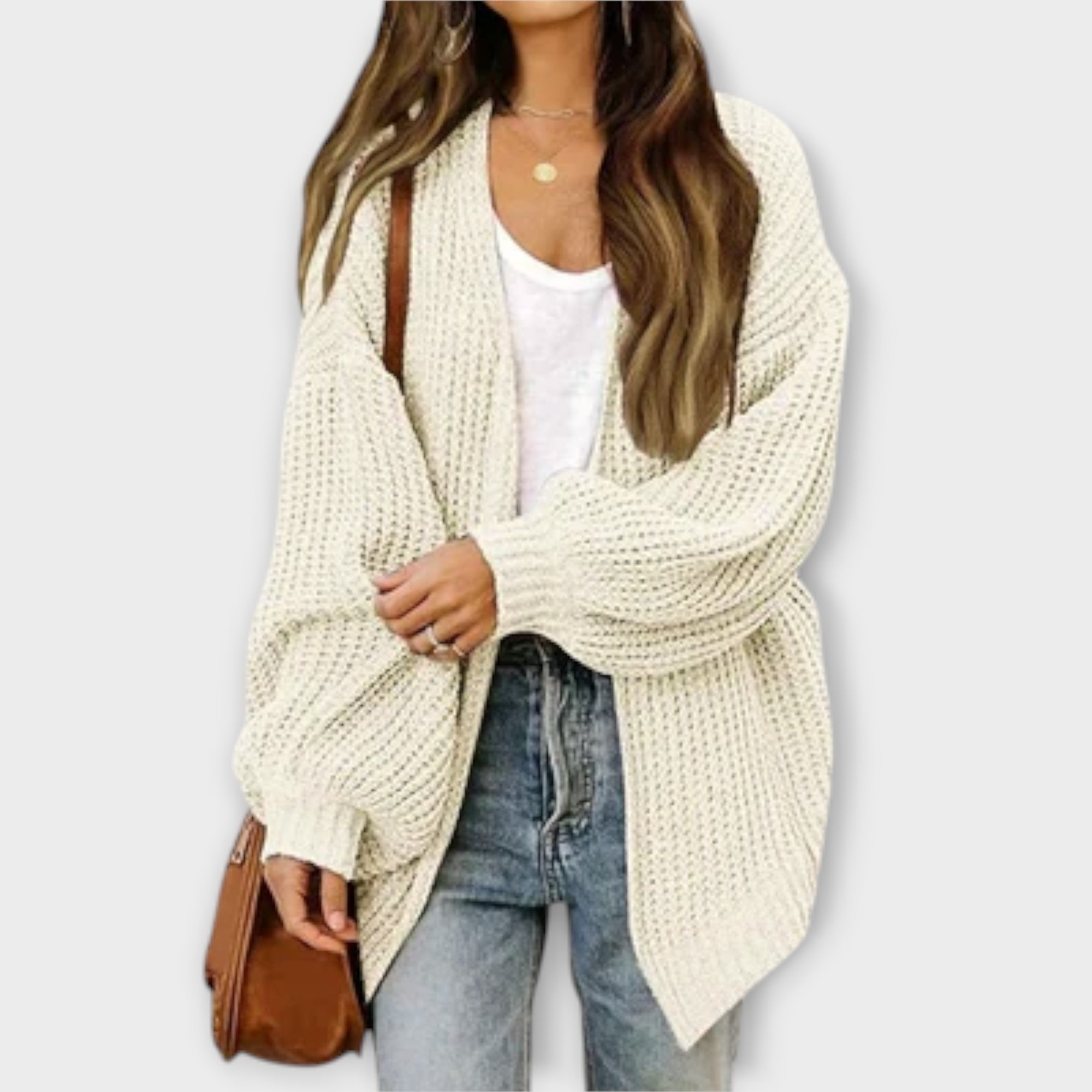 Leppa - Casual Gebreide Cardigan