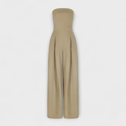 Amélie - Elegante Strapless Jumpsuit