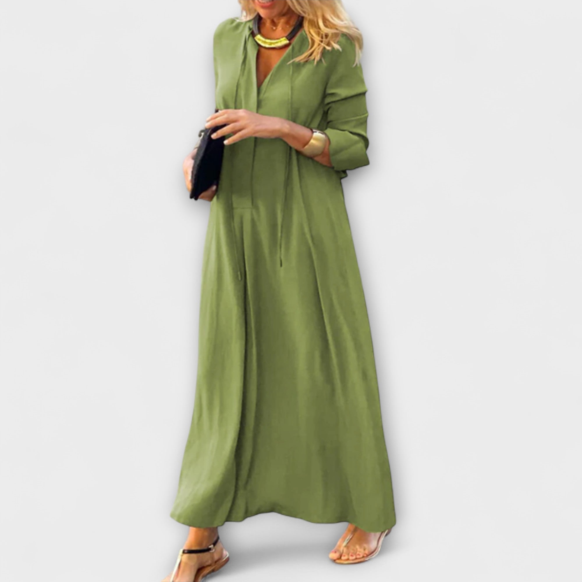 Hannalore - Comfortabele Maxi Jurk