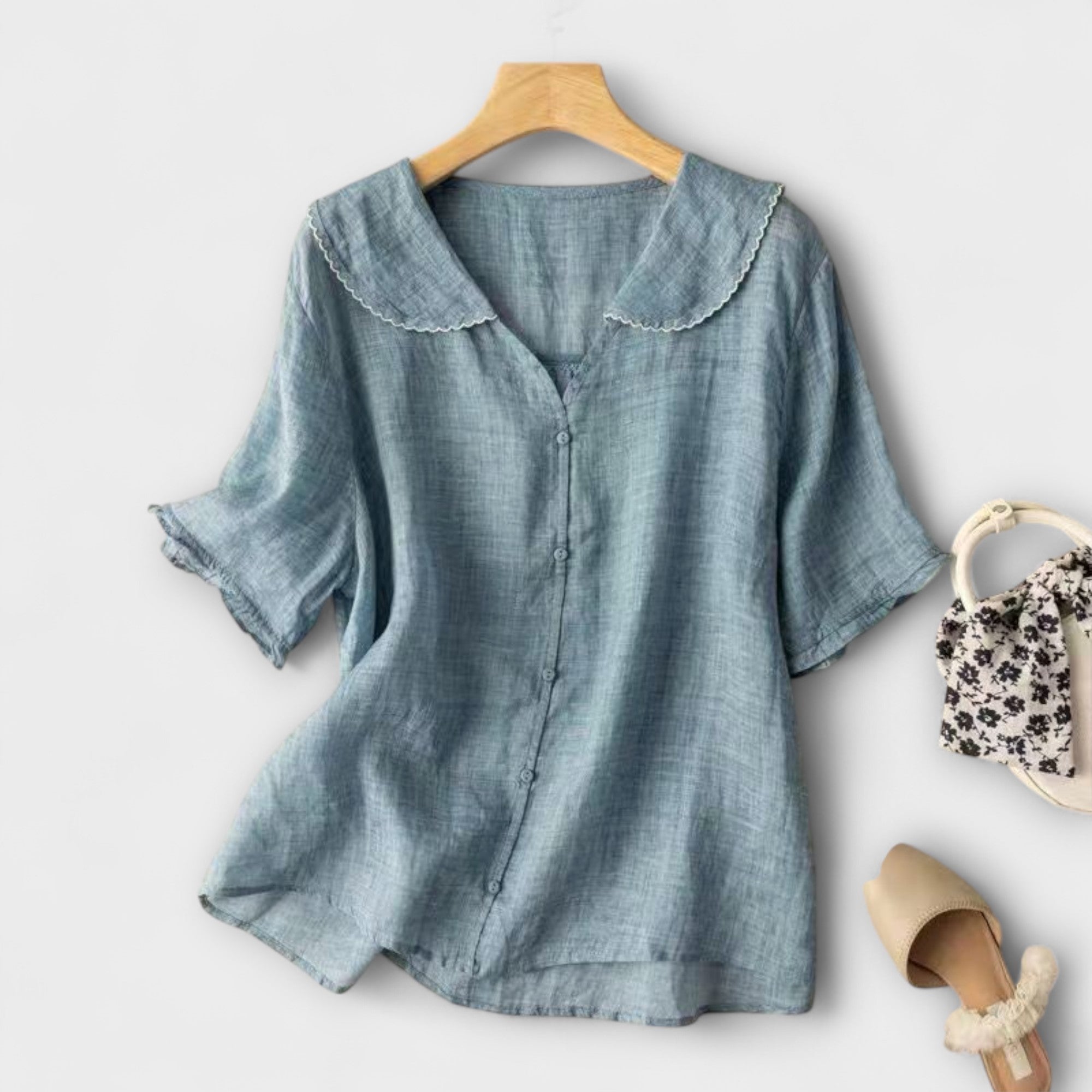 Brenda - Linnen Blouse