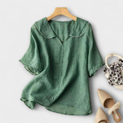 Brenda - Linnen Blouse