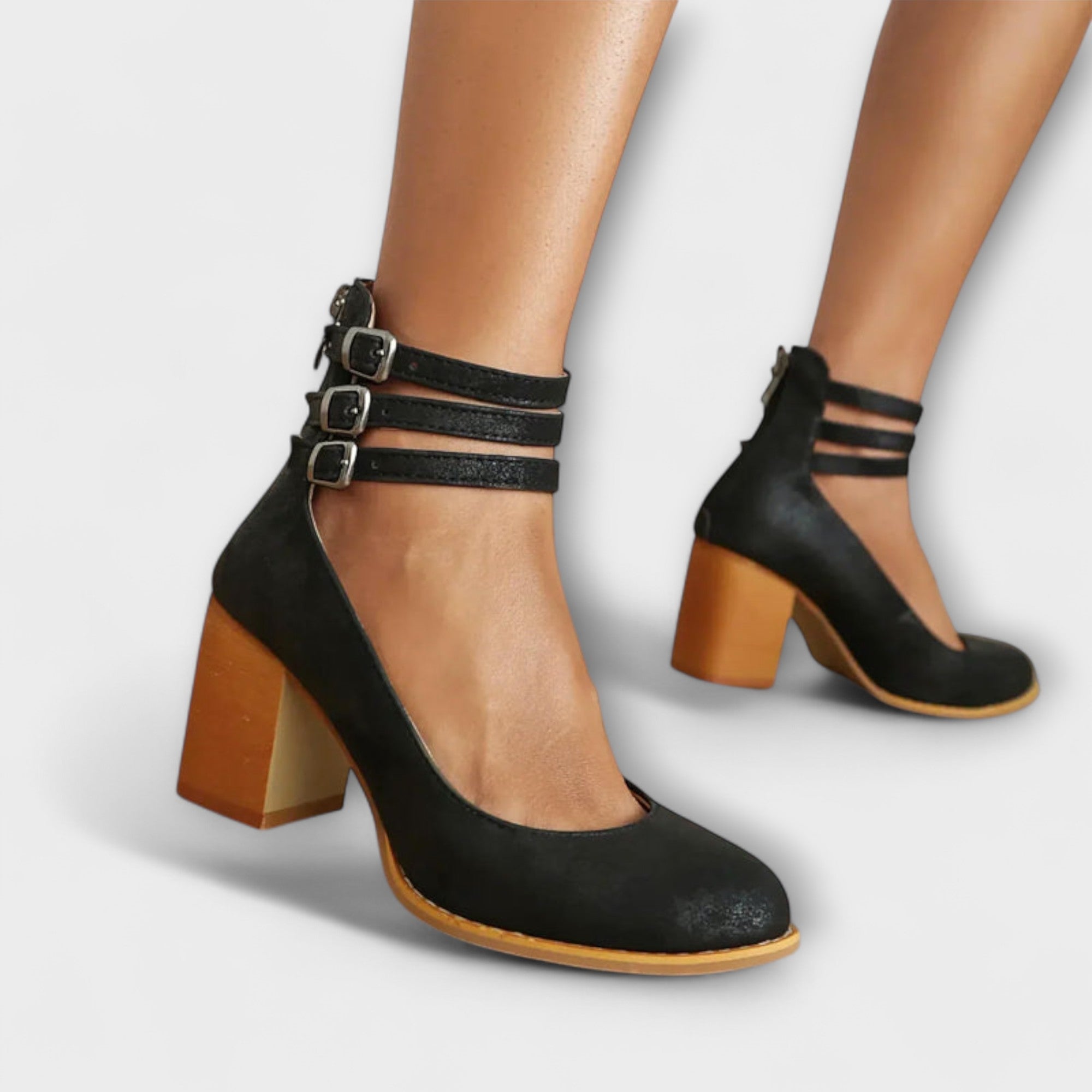 Alira – Pumps met Enkelbandje Ontwerp