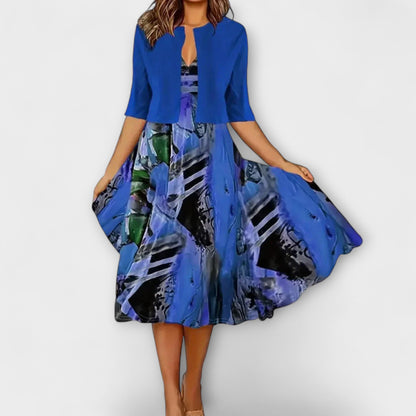 Dames Midi Jurk met Jasje