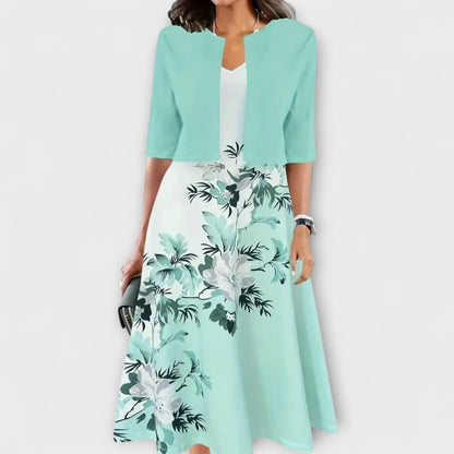 Dames Midi Jurk met Jasje