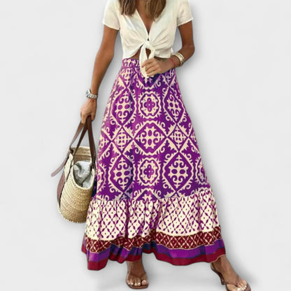 Dagmar - Vrouwen Hoge Taille Zomerrok