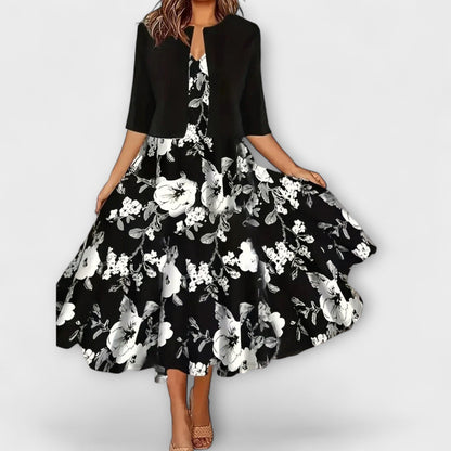 Dames Midi Jurk met Jasje