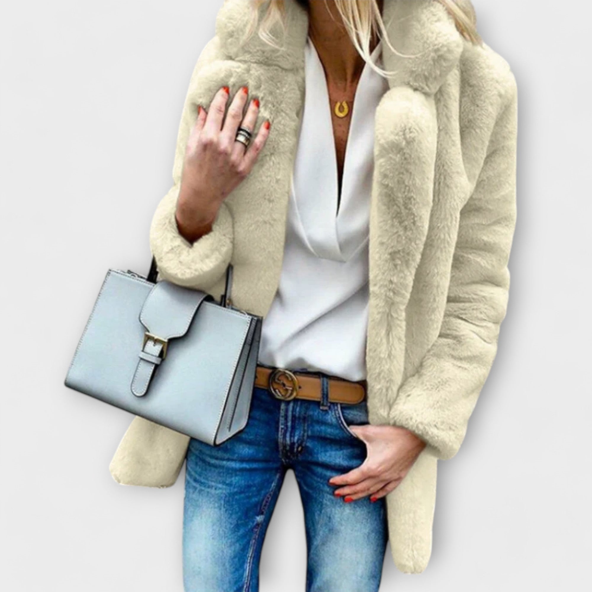 Luna – Warme en Fluffy Winterjas