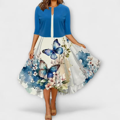 Dames Midi Jurk met Jasje