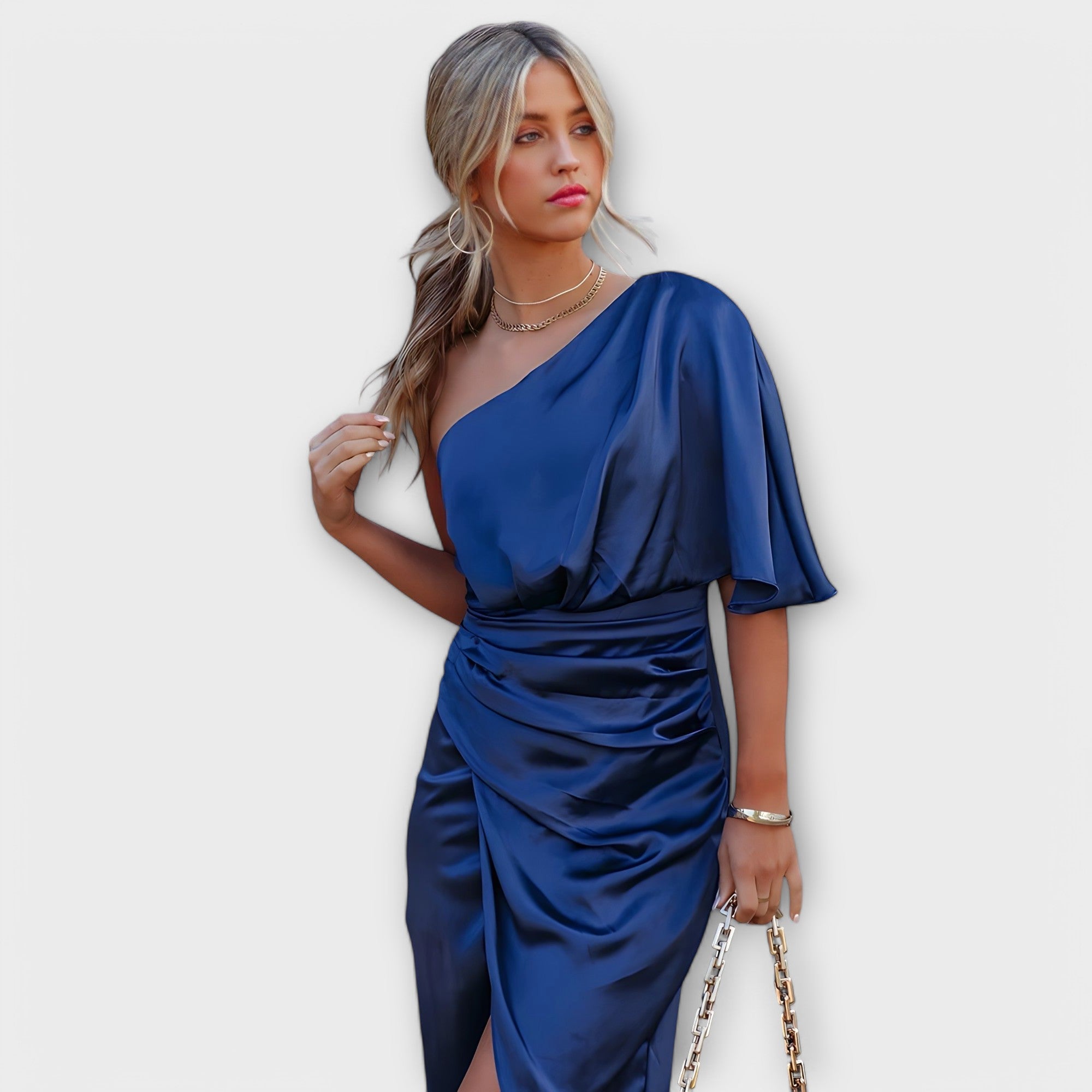 Élise - Luxe Zijde Avondjurk