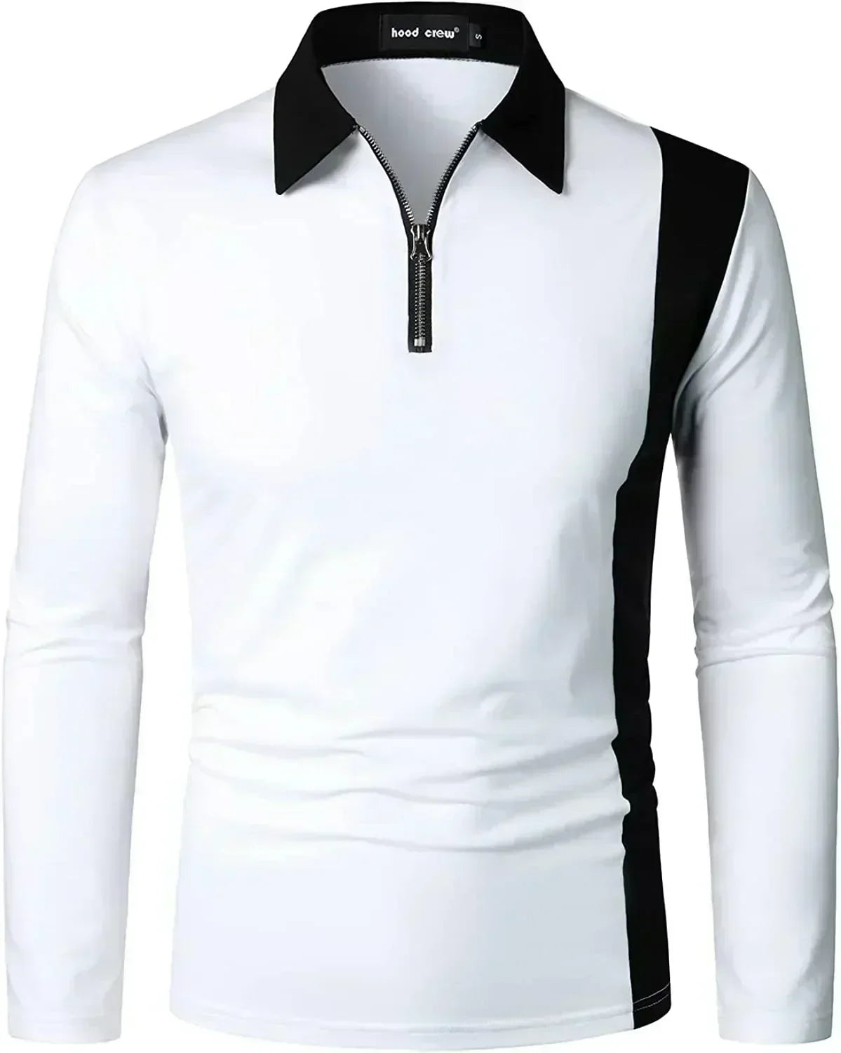 Heren Lange Mouwen Polo Shirt Padrony Verno