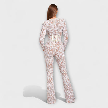 Theresia - Kant Jumpsuit met Korset