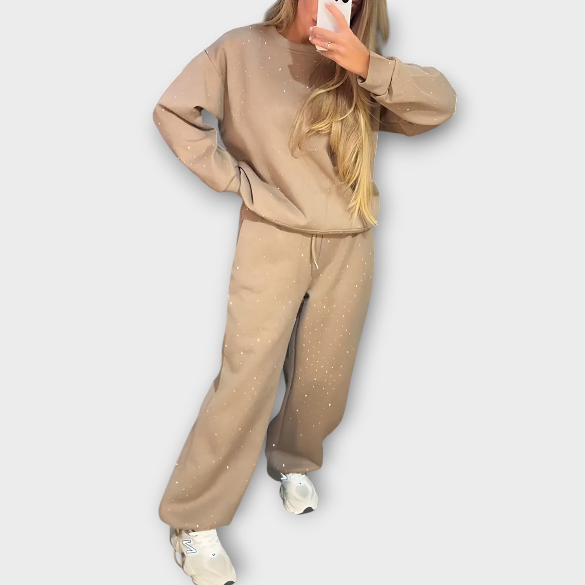 Bahar Elegante Diamanten Jogger Set