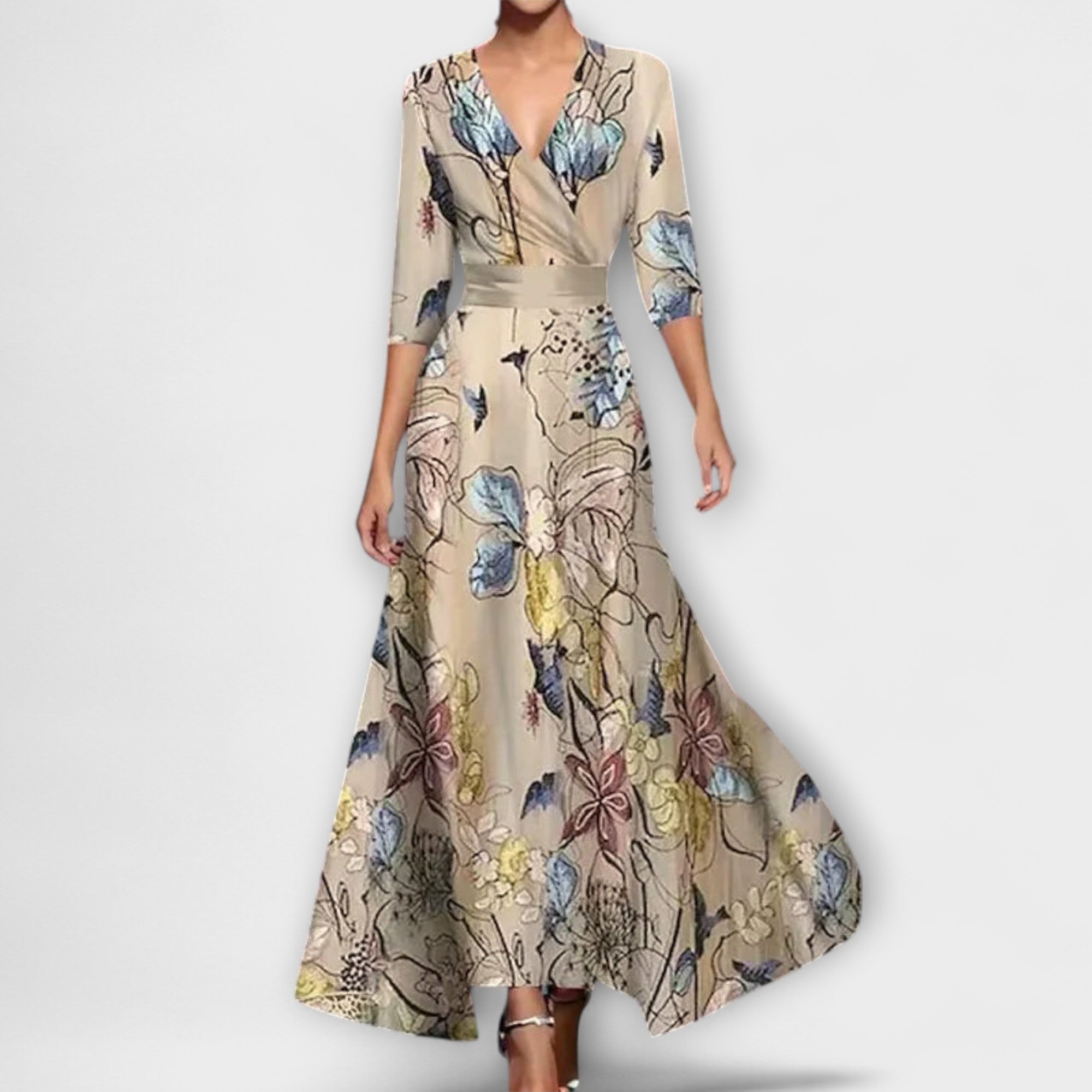 Alma - Elegante Jurk met Mouwen