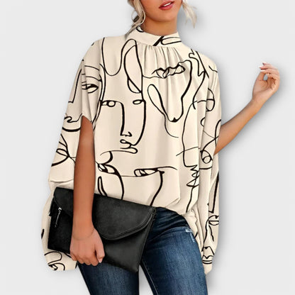 Jacqueline - Veelzijdige Avondblouse