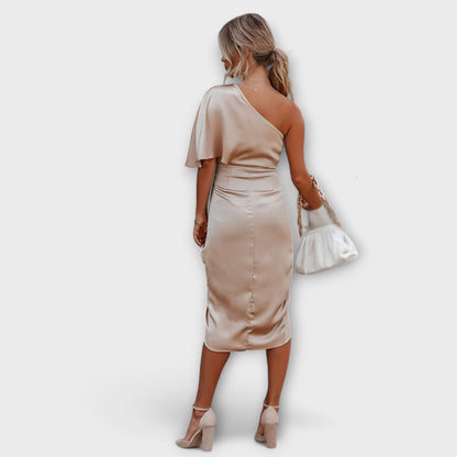 Élise - Luxe Zijde Avondjurk