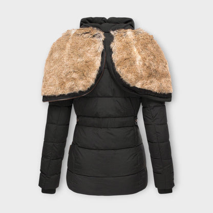 Emine - Gezellige Faux Fur Gevoerde Jas