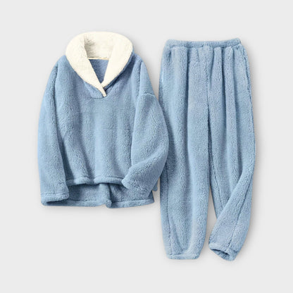 Mia Flanel Loungewear Set