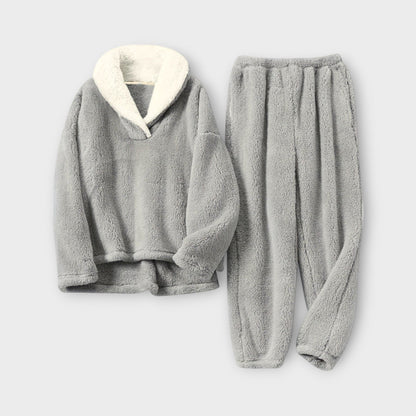 Mia Flanel Loungewear Set