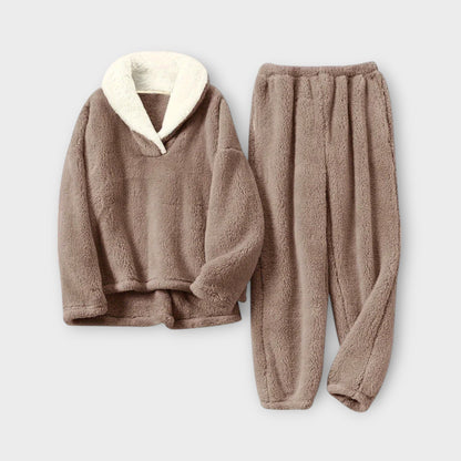 Mia Flanel Loungewear Set