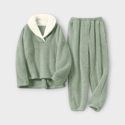 Mia Flanel Loungewear Set