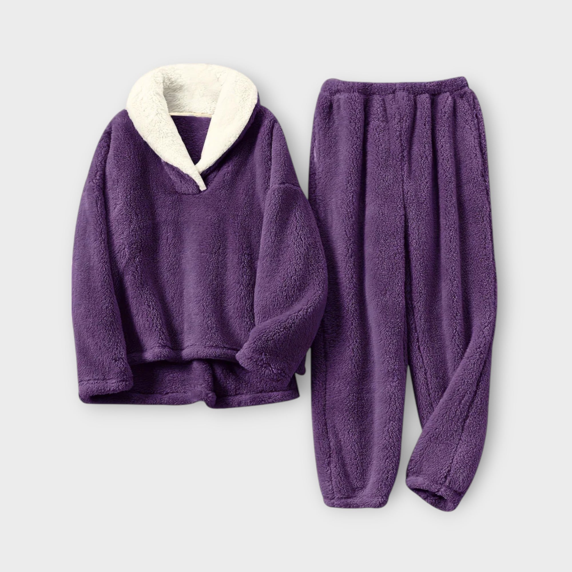 Mia Flanel Loungewear Set